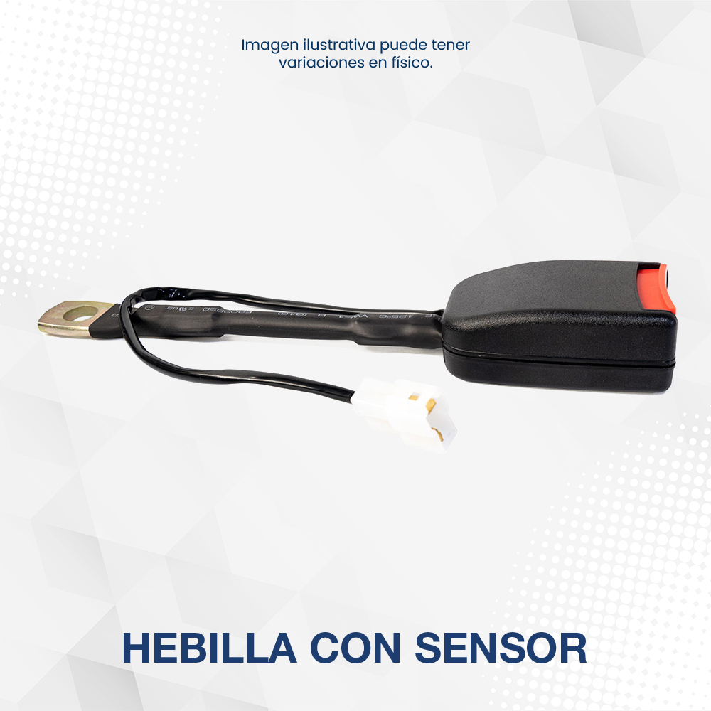 Hebilla con sensor